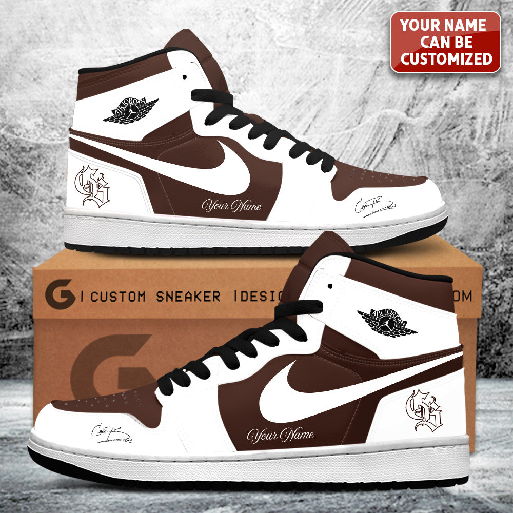 Personalized Chris Brown Breezy Bowl XX AJ1 Sneaker – TANTN15639