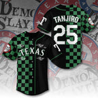 Texas Rangers x Demon Slayer Baseball Jersey – TANTN15648