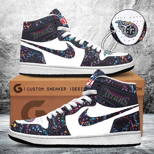 Tennessee Titans Crucial Catch 2025 AJ1 Sneaker – TANTN15717