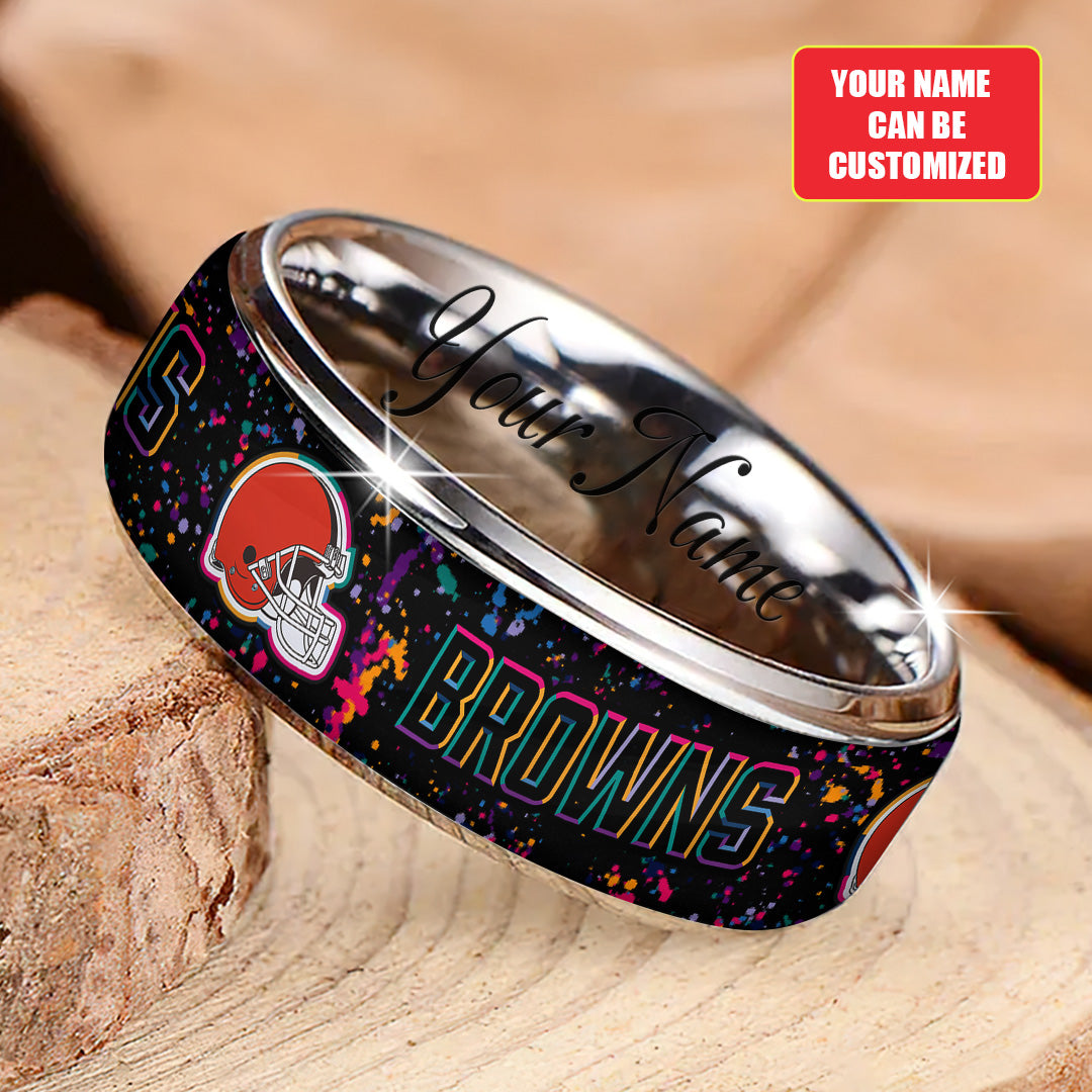 Personalized Cleveland Browns Crucial Catch 2025 Custom Alloy Ring – TANTN15814