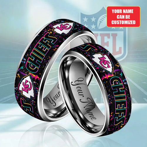 Personalized Kansas City Chiefs Crucial Catch 2025 Custom Alloy Ring – TANTN15823