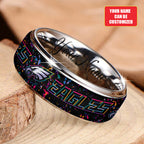 Personalized Philadelphia Eagles Crucial Catch 2025 Custom Alloy Ring – TANTN15833