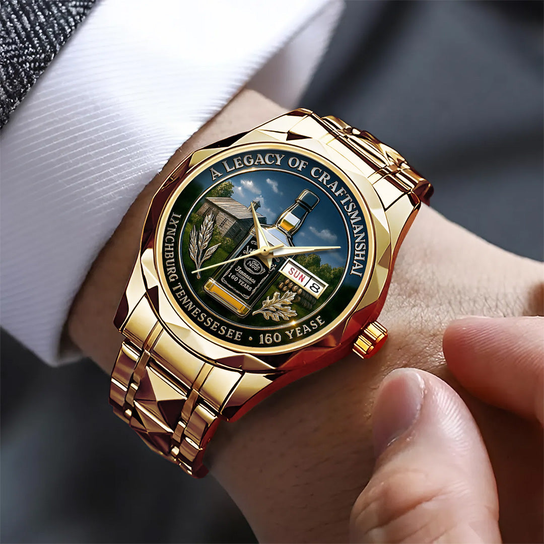 Jack Daniel's Alloy Luxury Quartz Watch – TANTN15868