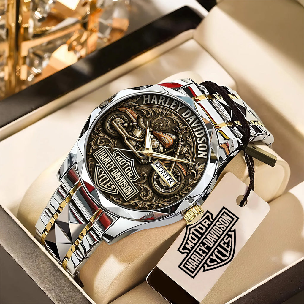 Harley Davidson Alloy Luxury Quartz Watch – TANTN15869