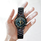 US Navy Black Stainless Steel Watch – TANTN15896