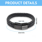 Dallas Cowboys Crucial Catch 2025 Braided Leather Bracelet – TANTN15918