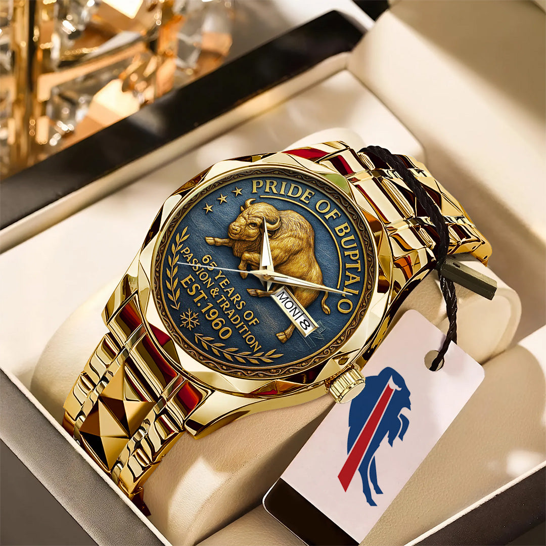 Buffalo Bills Alloy Luxury Quartz Watch – TANTN15991