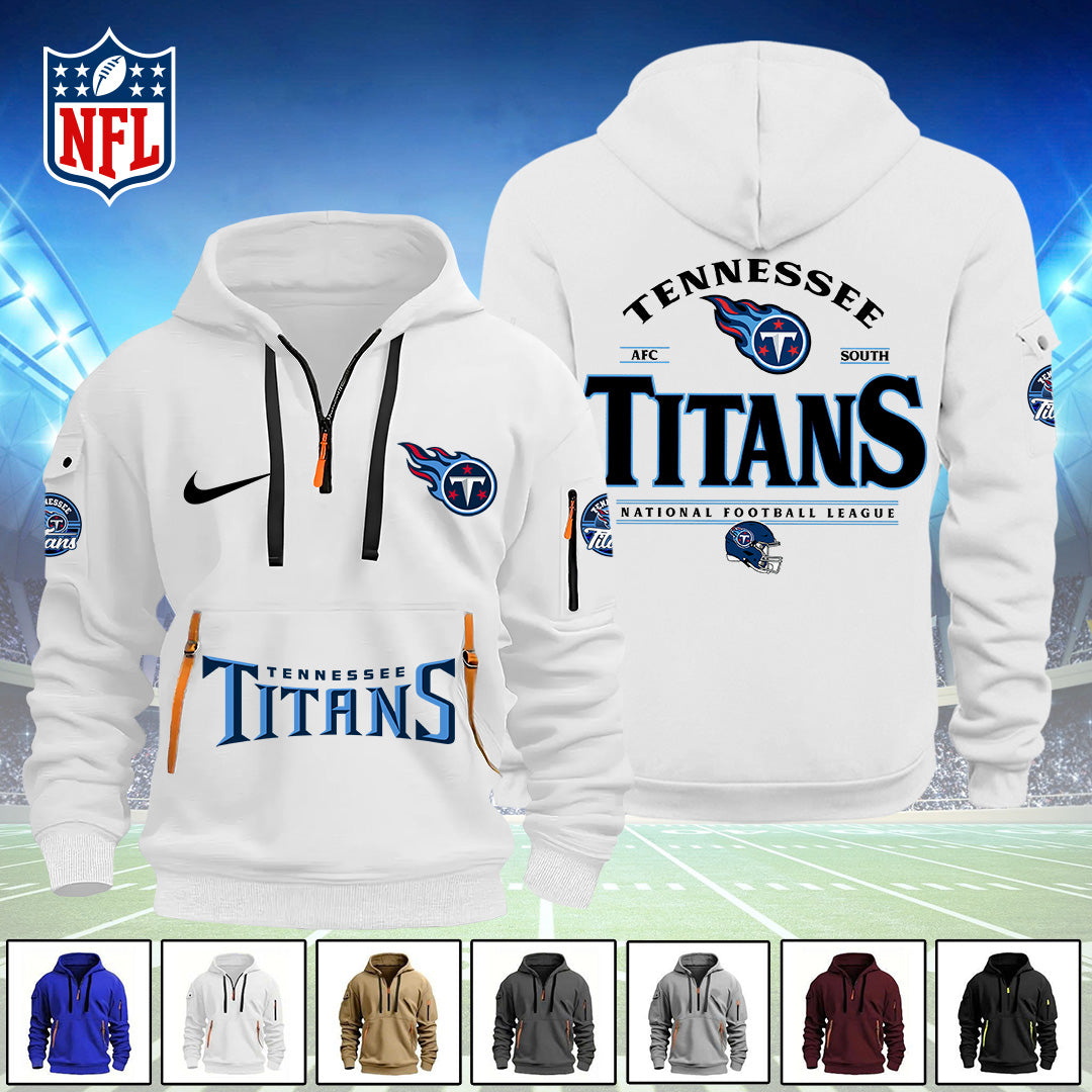 Tennessee Titans 2D Quarter Zip Hoodie – TANTN16132