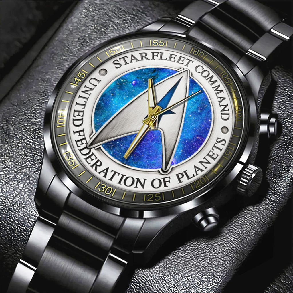 Star Trek Black Stainless Steel Watch – TANTN16275