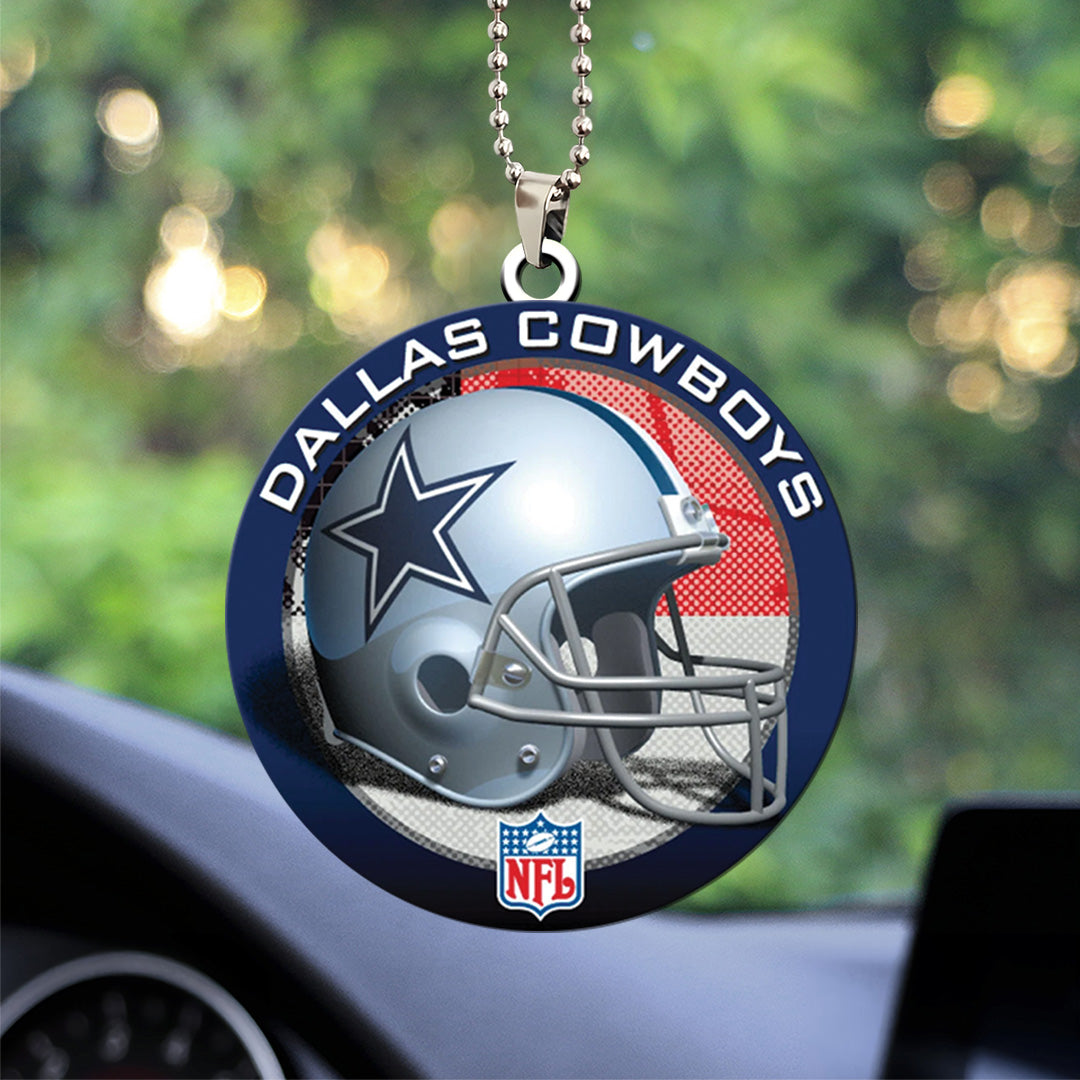 Dallas Cowboys Custom Shape 2-sided Acrylic Car Ornament – TANTN16289