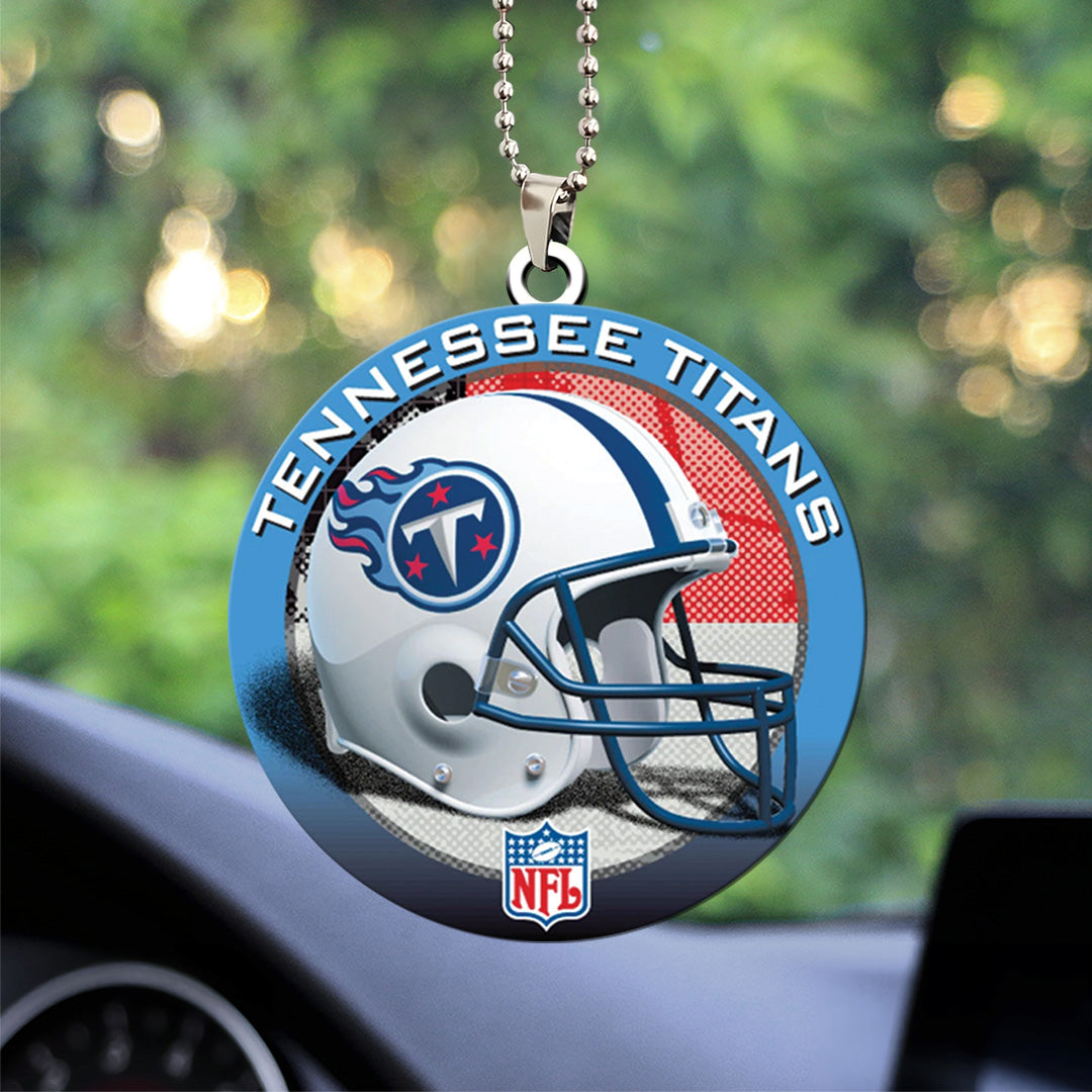 Tennessee Titans Custom Shape 2-sided Acrylic Car Ornament – TANTN16311