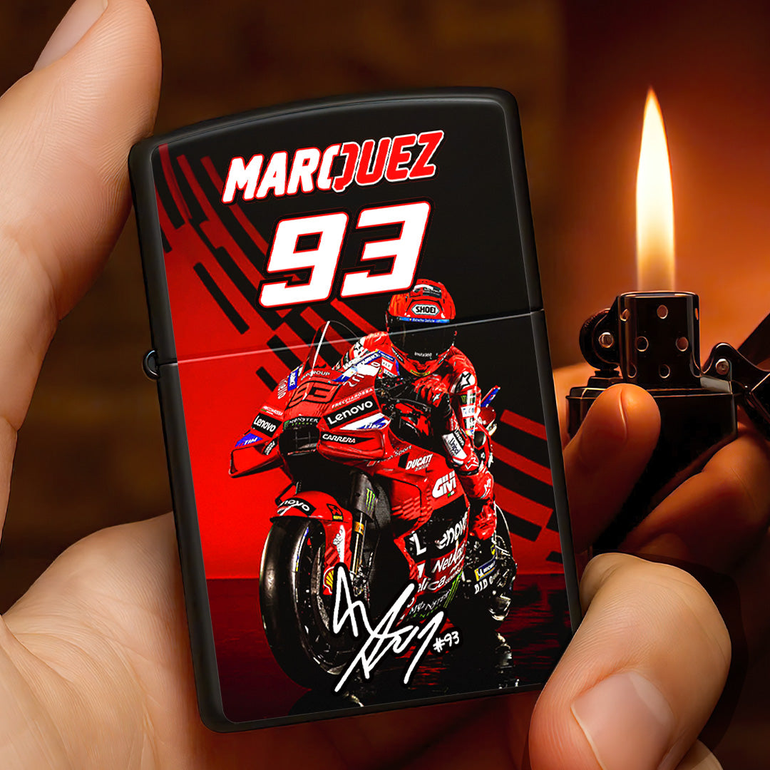 Ducati Lenovo Team x Marc Márquez Zippo Lighter Case (No Insert) – TANTN16403