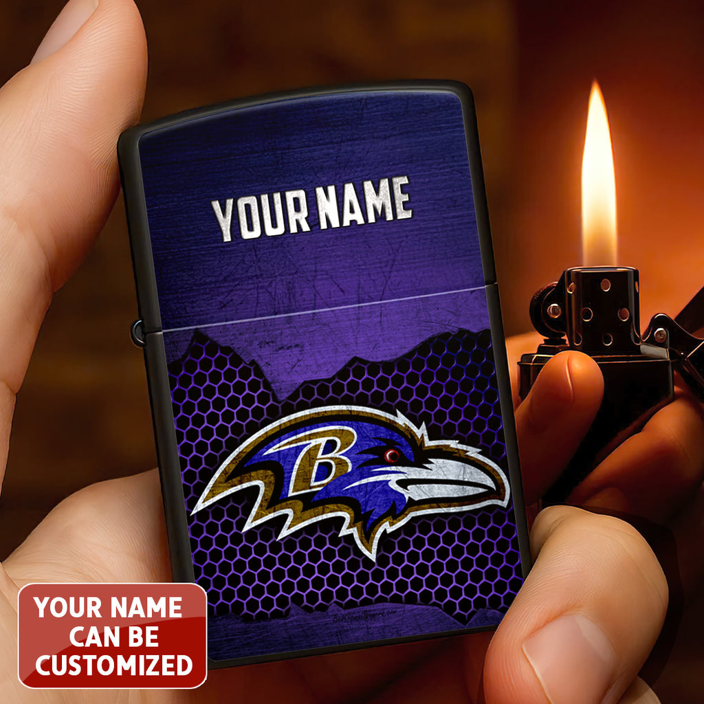 Personalized Baltimore Ravens Zippo Lighter Case (No Insert) – TANTN16516