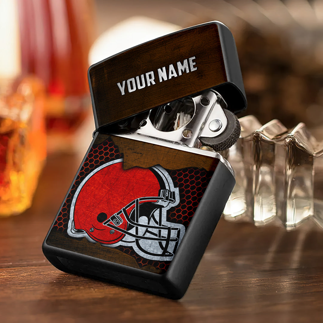 Personalized Cleveland Browns Zippo Lighter Case (No Insert) – TANTN16521