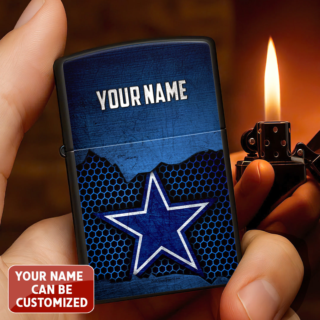 Personalized Dallas Cowboys Zippo Lighter Case (No Insert) – TANTN16522