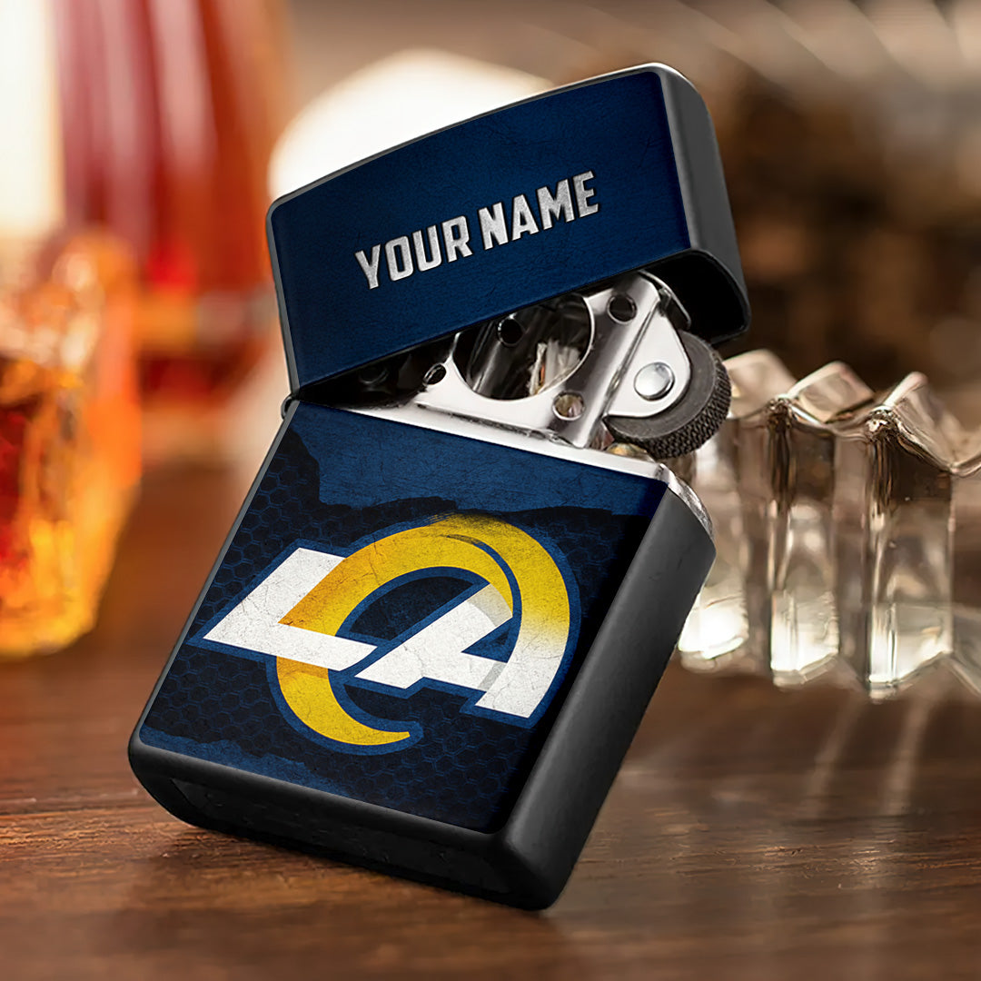 Personalized Los Angeles Rams Zippo Lighter Case (No Insert) – TANTN16532