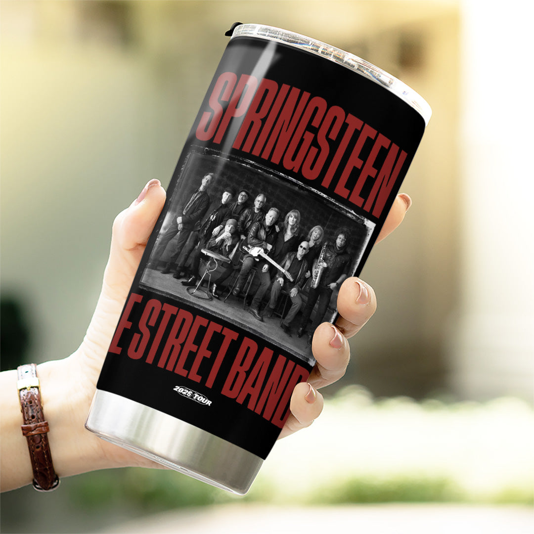 Bruce Springsteen x The E Street Band 2025 Tour Tumbler Cup – TANTN16855