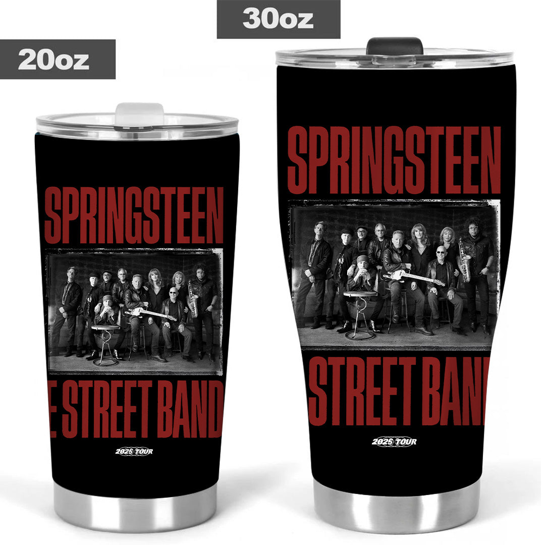 Bruce Springsteen x The E Street Band 2025 Tour Tumbler Cup – TANTN16855