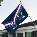 Melbourne Storm 3D House Flag – TANTN17037