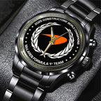 McLaren Formula 1 Team 2025 Constructors' 10 Times Black Stainless Steel Watch – TANTN17189