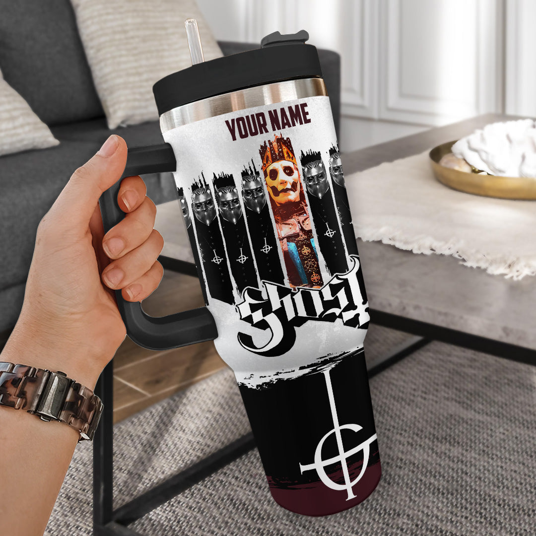 Personalized Ghost Band 40oz Tumbler – TANTN17564