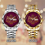 Brisbane Broncos 2025 Premiership Alloy Luxury Quartz Watch – TANTN17397