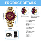 Brisbane Broncos 2025 Premiership Alloy Luxury Quartz Watch – TANTN17397