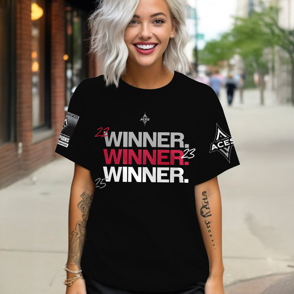 Las Vegas Aces 2025 WNBA Finals Champions 3D Apparel – TANTN17471