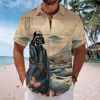 Star Wars Short Sleeve Button-Down Shirt – TANTN17552