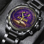 Melbourne Storm 27th Anniversary 2025 Black Stainless Steel Watch – TANTN17806
