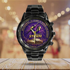 Melbourne Storm 27th Anniversary 2025 Black Stainless Steel Watch – TANTN17806