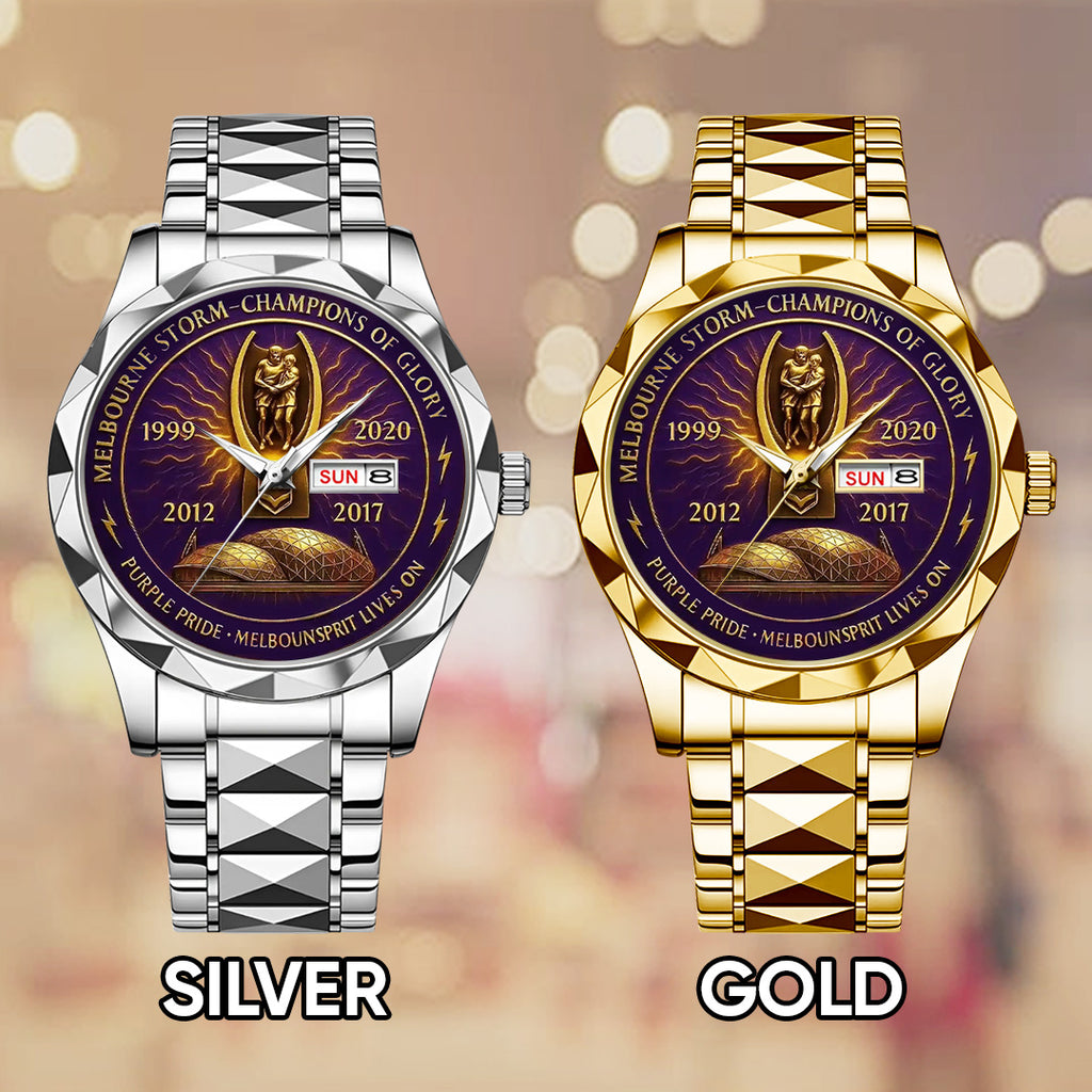 Melbourne Storm 27th Anniversary 2025 Alloy Luxury Quartz Watch – TANTN17807