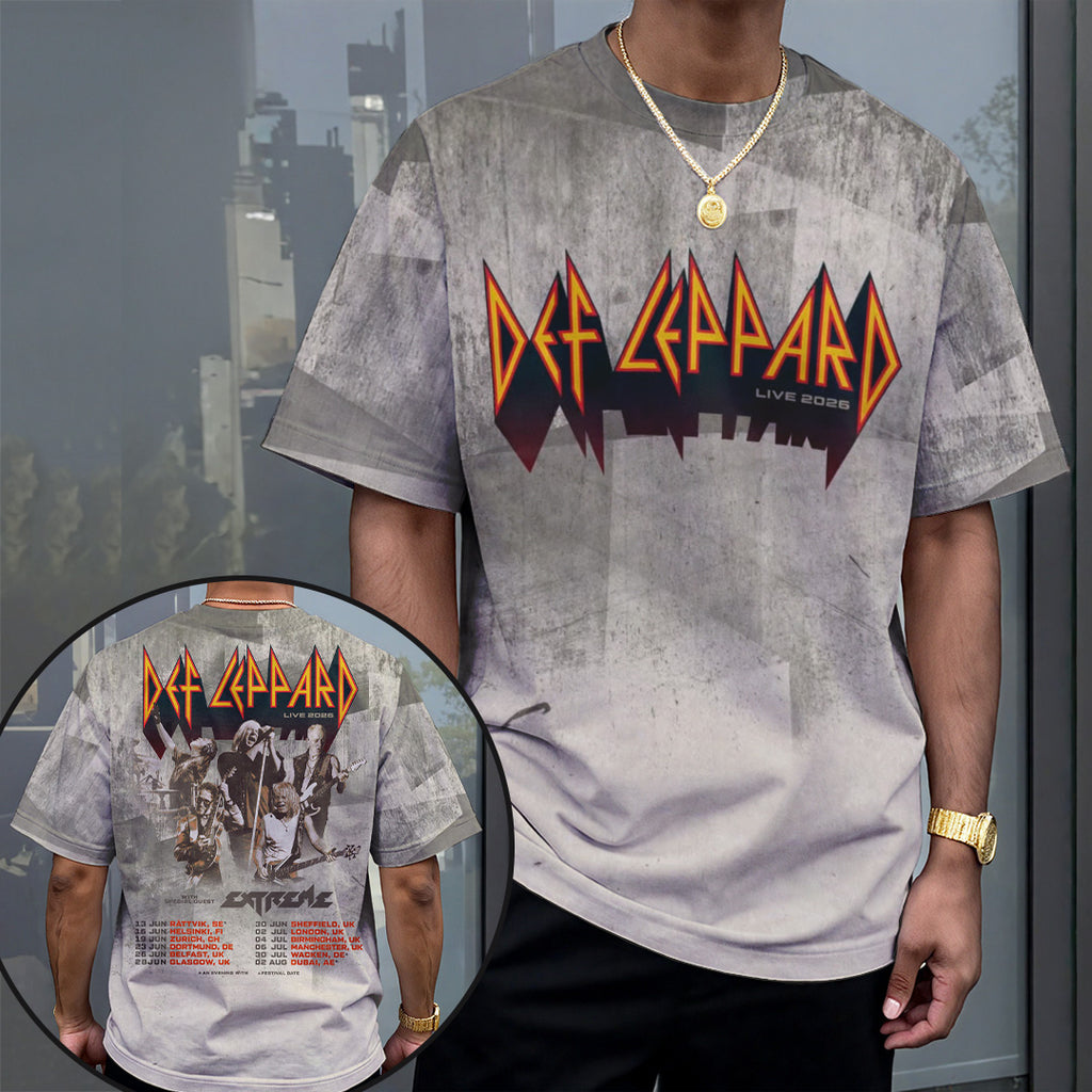 Def Leppard 3D Apparel – TANTN17833