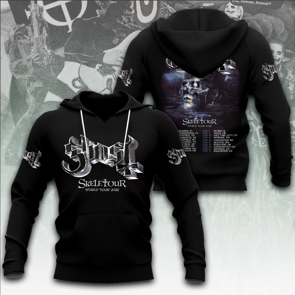 Ghost Band Tour 2026 3D Apparel – TANTN17912