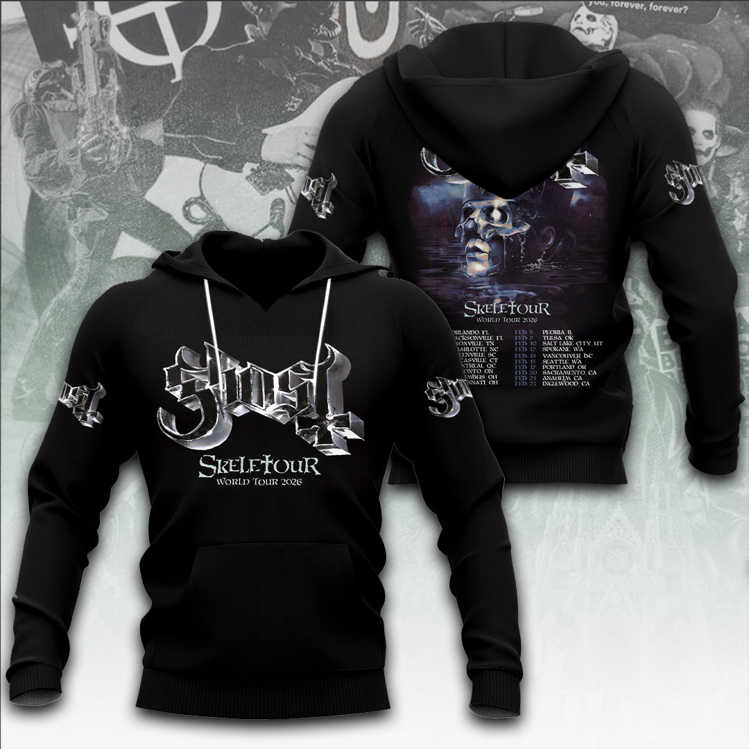 Ghost Band Tour 2026 3D Apparel – TANTN17912