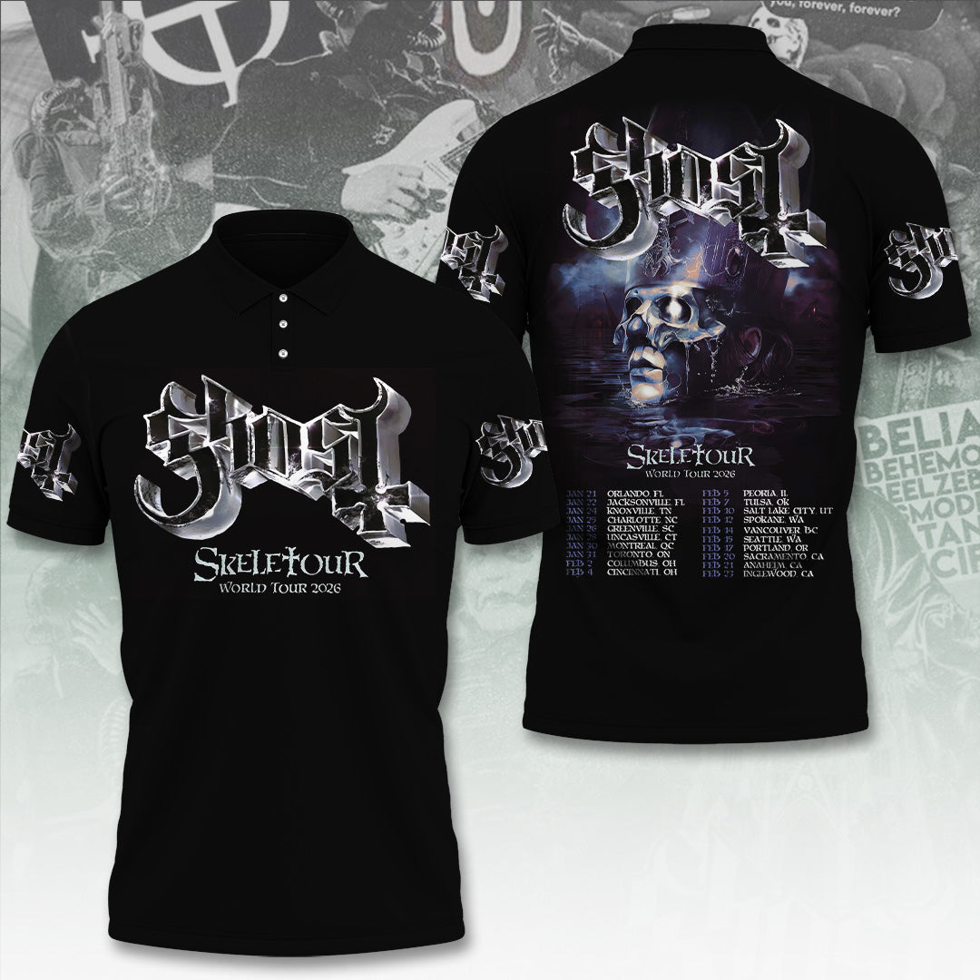 Ghost Band Tour 2026 3D Apparel – TANTN17912