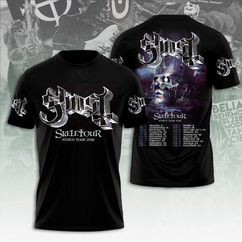 Ghost Band Tour 2026 3D Apparel – TANTN17912