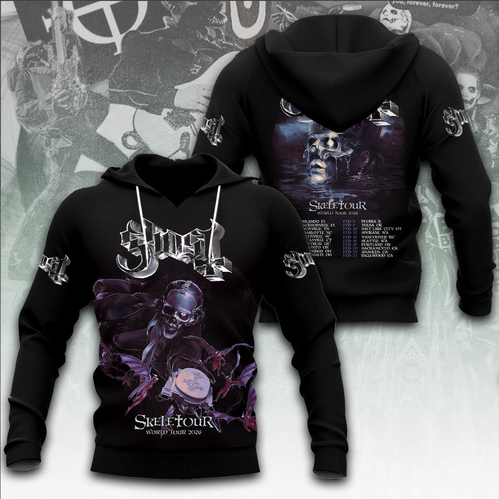 Ghost Band Tour 2026 3D Apparel – TANTN17917