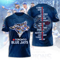 Toronto Blue Jays World Series 2025 3D Apparel – TANTN17951