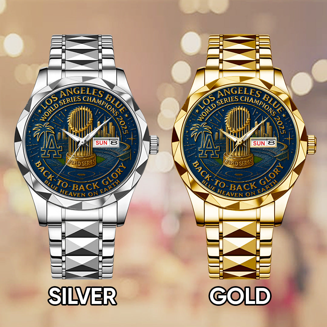 Los Angeles Dodgers World Series 2025 Alloy Luxury Quartz Watch – TANTN18080