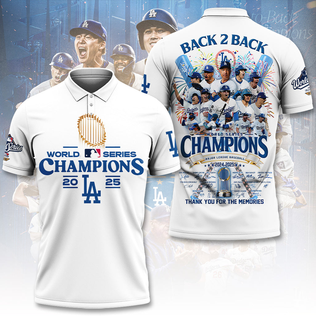 Los Angeles Dodgers World Series 2025 3D Apparel – TANTN18140