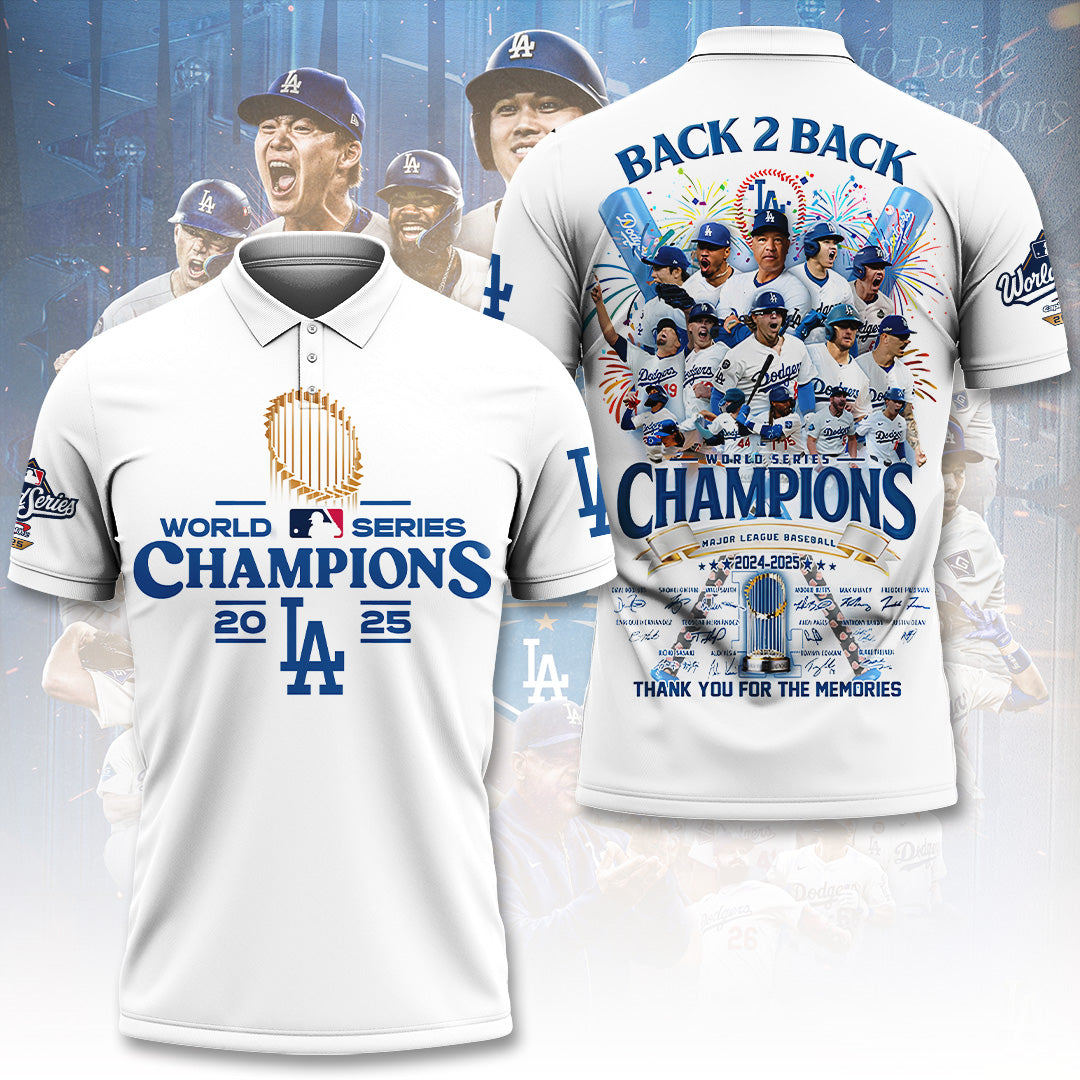 Los Angeles Dodgers World Series 2025 3D Apparel – TANTN18140