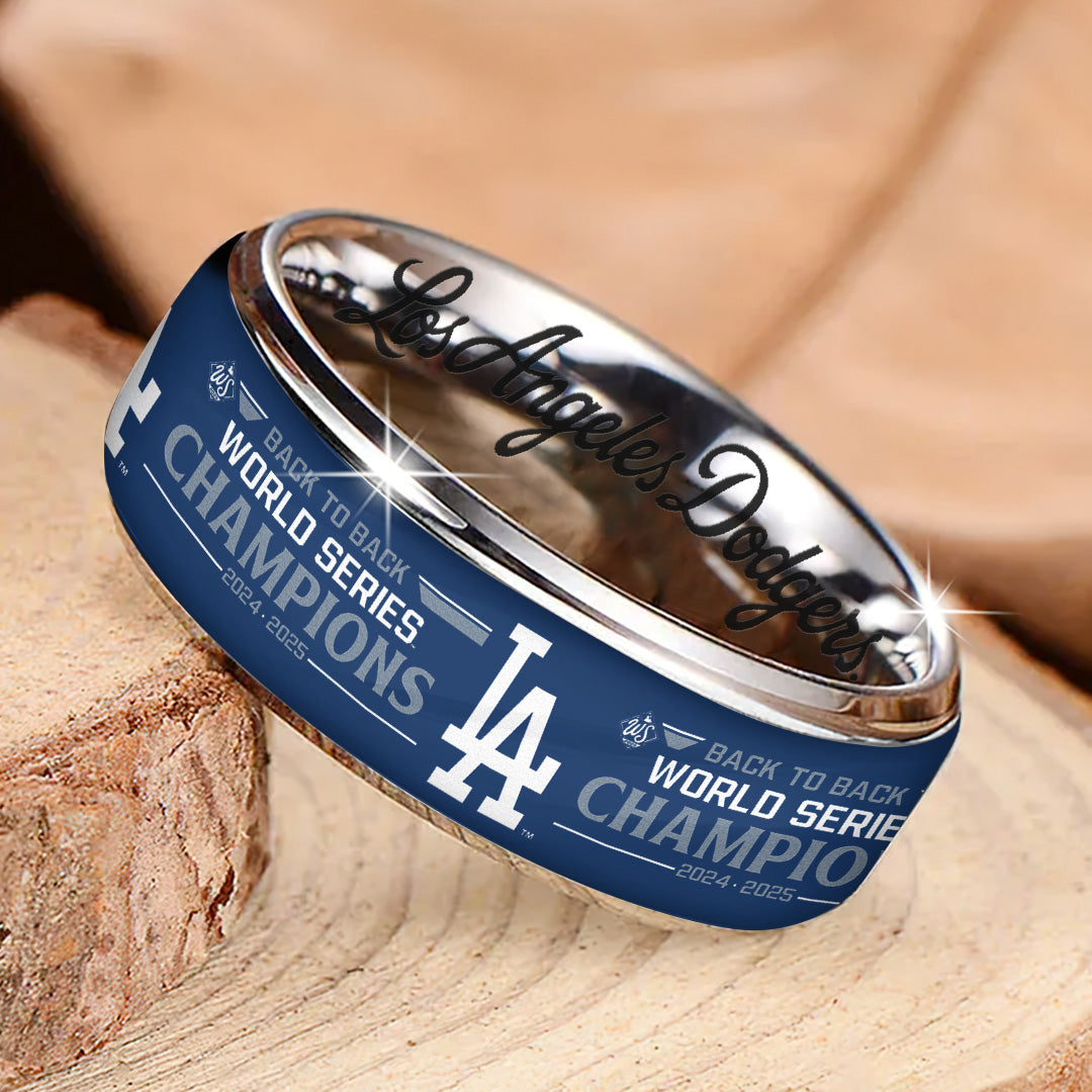 Los Angeles Dodgers World Series 2025 Custom Alloy Ring – TANTN18186