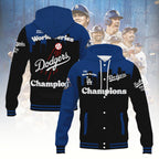Los Angeles Dodgers World Series 2025 Hooded Baseball Jacket – TANTN18221