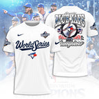 Toronto Blue Jays 2025 American League Champions 3D Apparel – TANTN18251
