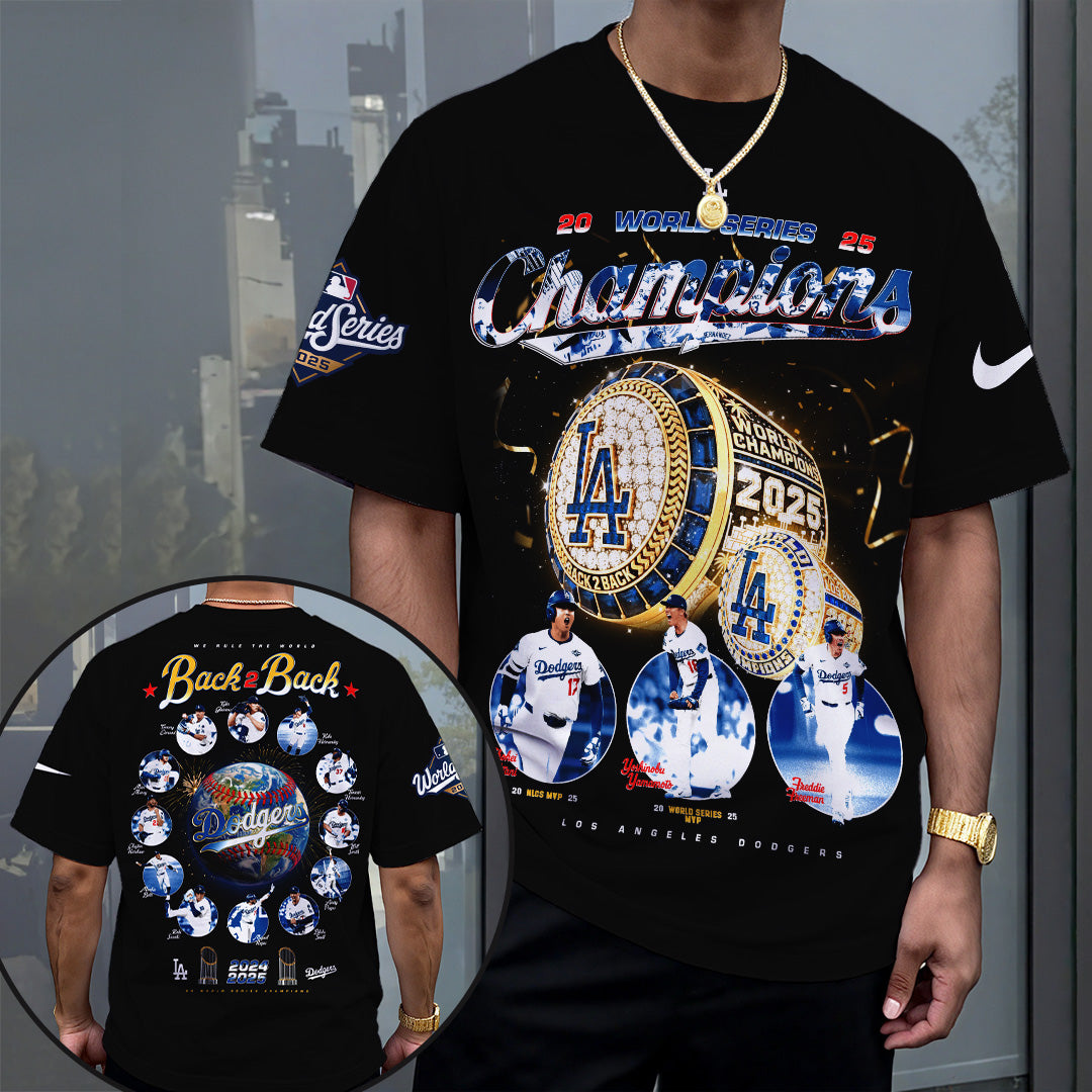 Los Angeles Dodgers World Series 2025 3D Apparel – TANTN18270