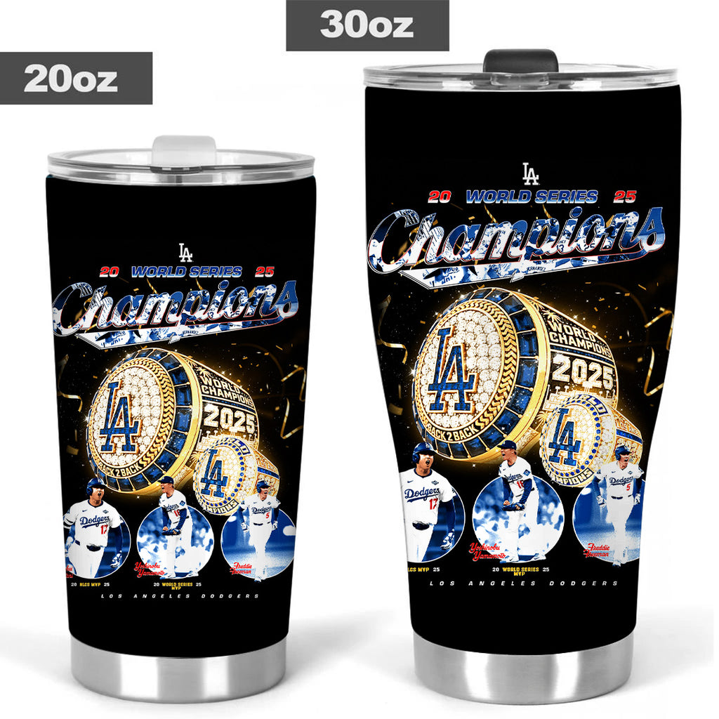 Los Angeles Dodgers World Series 2025 Tumbler Cup – TANTN18271