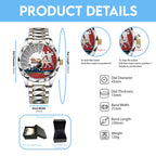 Boston Red Sox 125th Anniversary Alloy Luxury Quartz Watch – TANTN18278