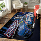 Kyle Larson 2025 NASCAR Cup Series Champion Rectangular Rug – TANTN18289