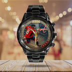 Alex Ovechkin x Washington Capitals Black Stainless Steel Watch – TANTN18401